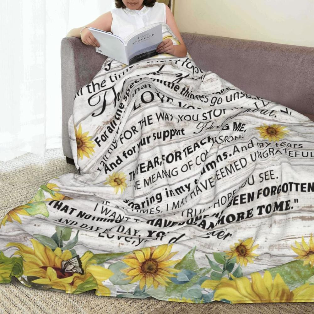 Great Choice Products Gifts For Mom From Daughter Throw Blanket To My Mom Birthday Gifts For Mom Mother'S Day Thanksgiving Christmas Day Gifts…