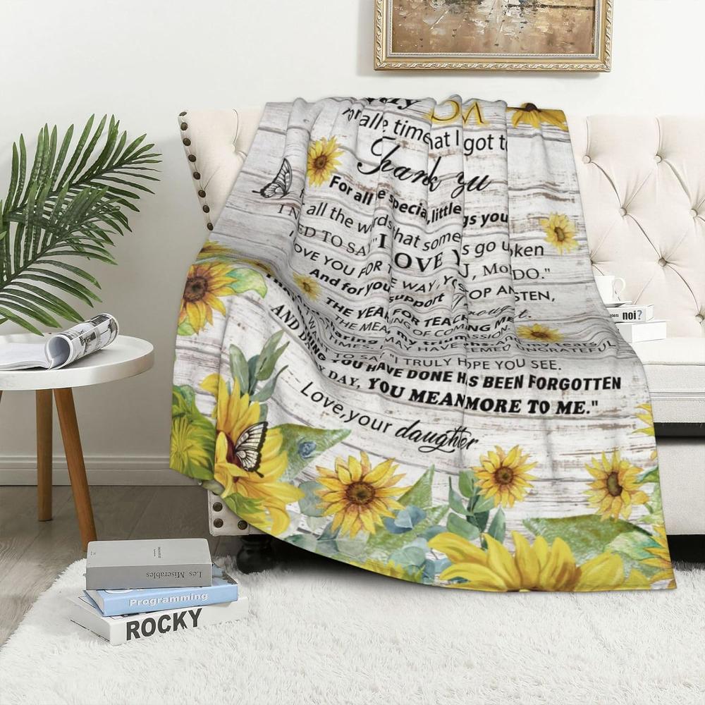 Great Choice Products Gifts For Mom From Daughter Throw Blanket To My Mom Birthday Gifts For Mom Mother'S Day Thanksgiving Christmas Day Gifts…