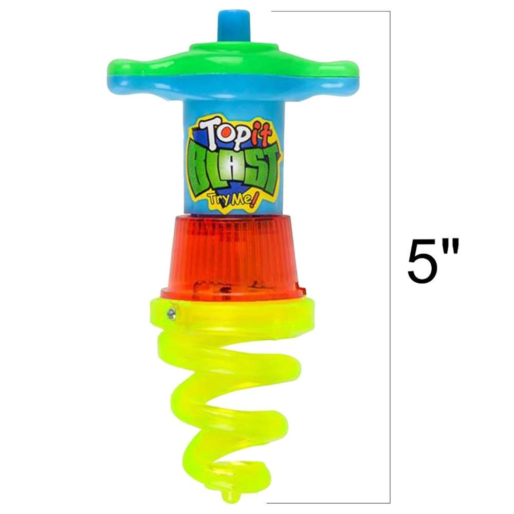 Great Choice Products Light Up Spinning Tops For Kids, Set Of 12 ...