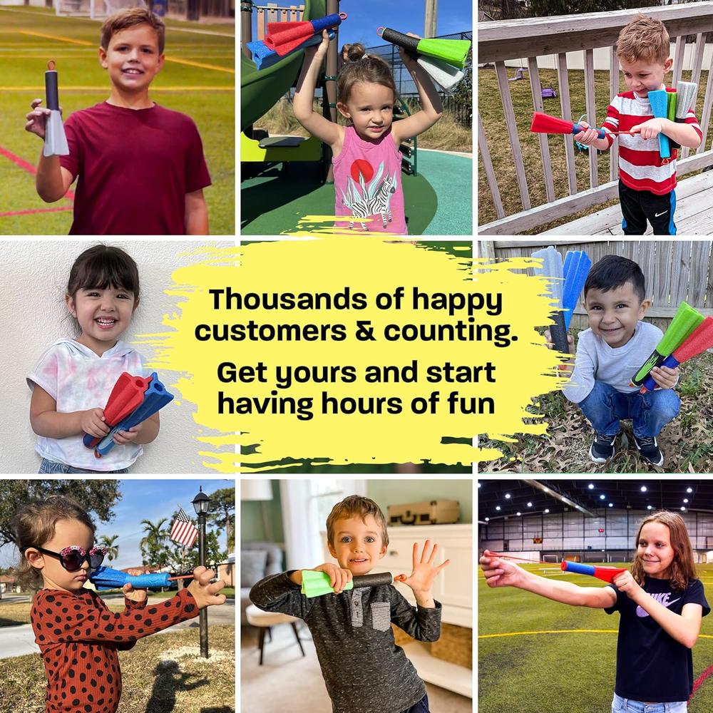 Great Choice Products Light Up Toys Rocket Slingshot For Kids: Flash ...