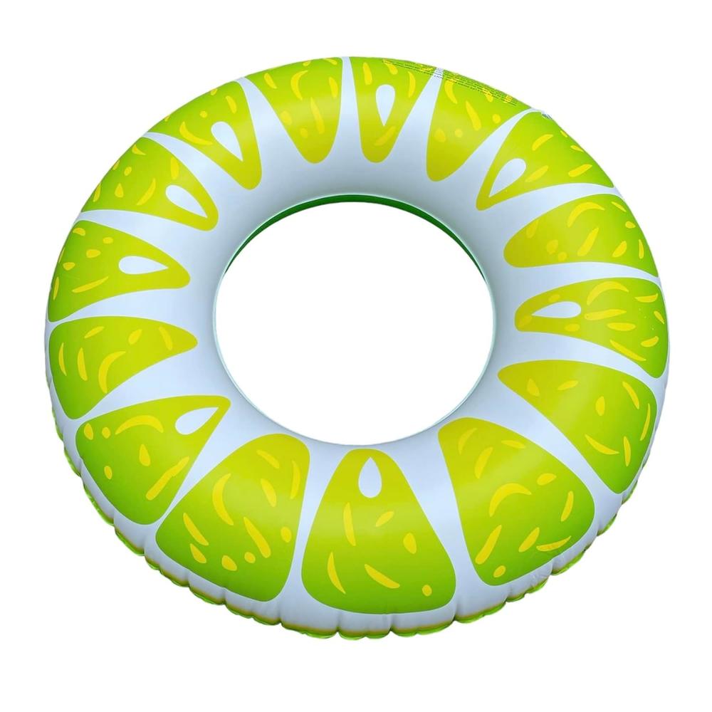 Great Choice Products Lime Pool Float (Green Lemon Pool Float) Perfect With A Margarita In Margaritaville