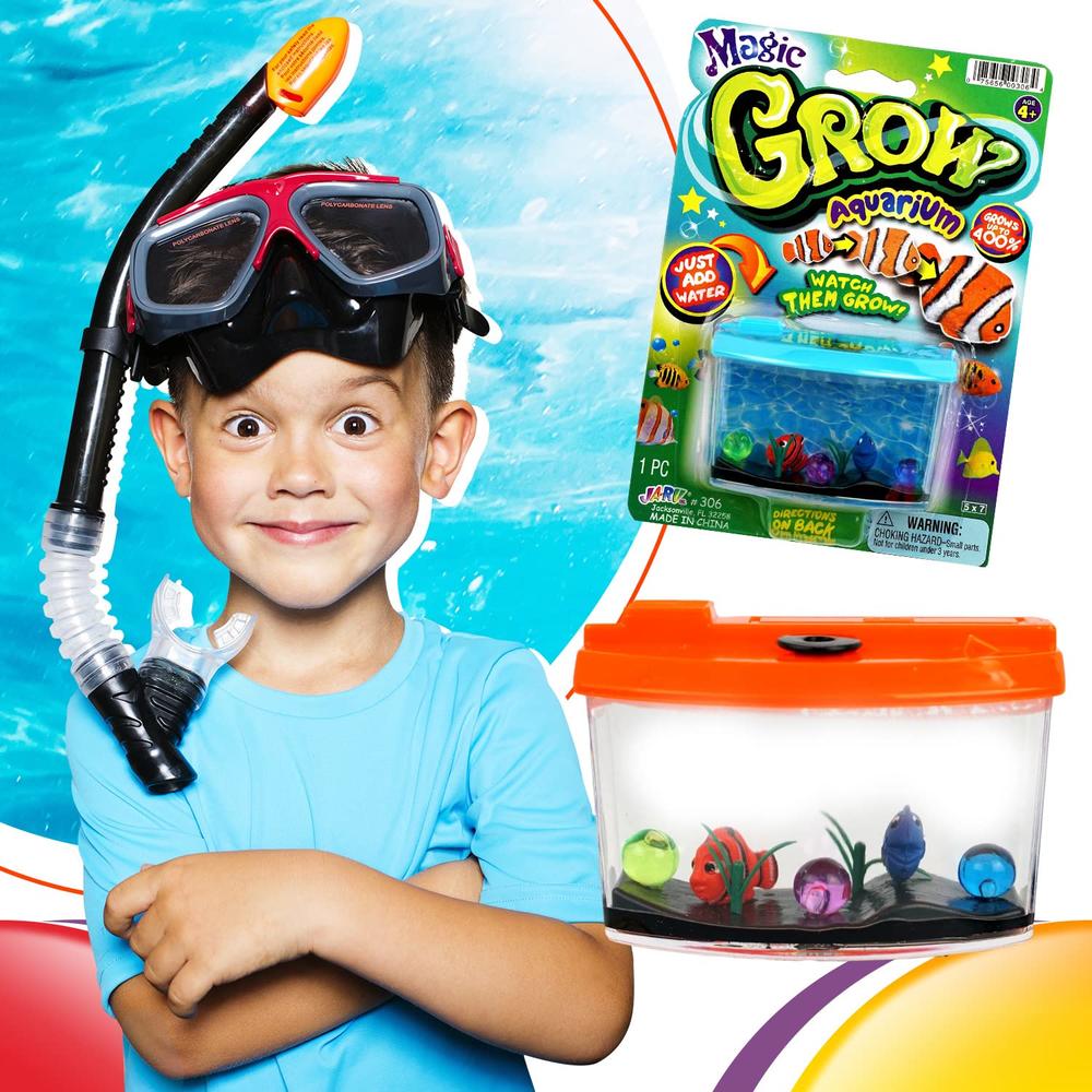 Great Choice Products Magic Grow-Aquarium Growing-Fish Toy Set (1 Pack ...