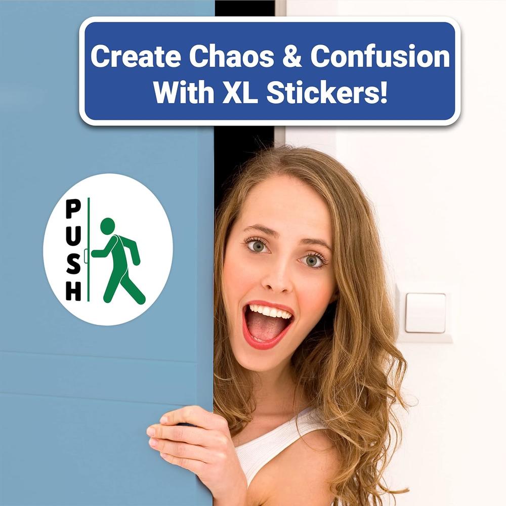 Great Choice Products Super Funny, Xl 5 In Prank Push And Pull Door ...