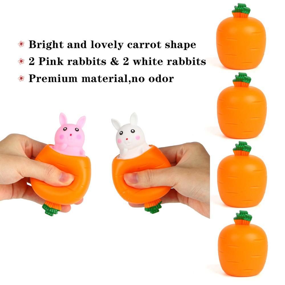 Great Choice Products Easter Squeeze Fidget Toys For Kids Adult,4 Pack ...