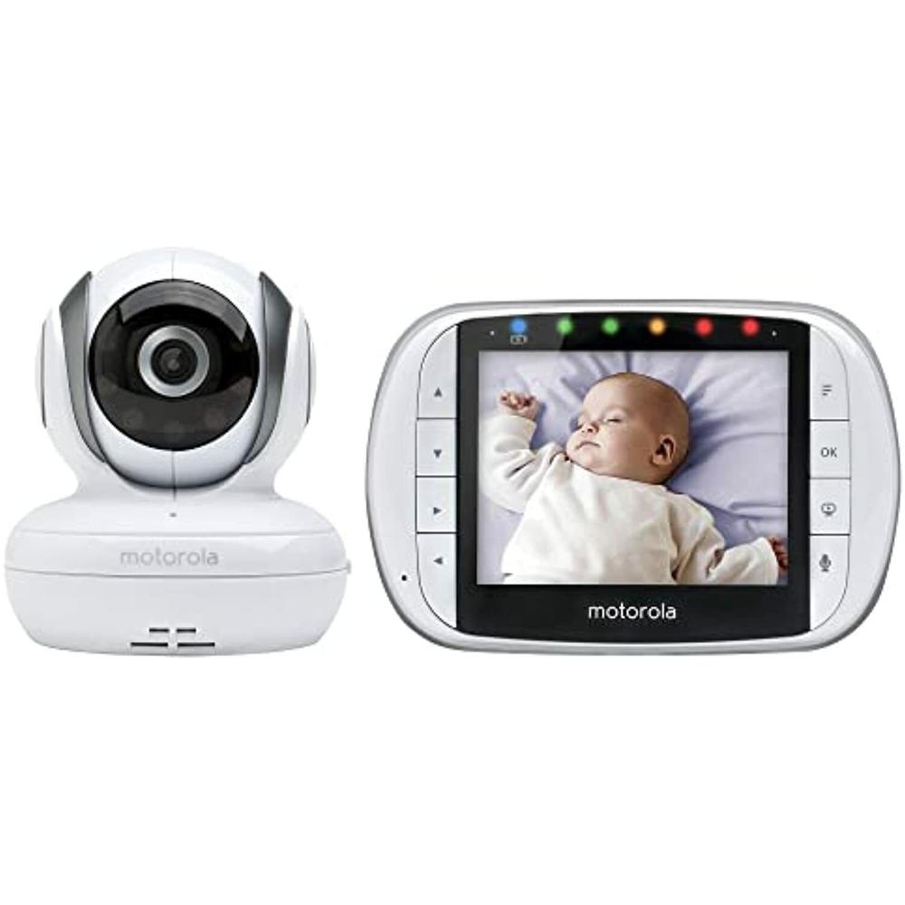 Motorola MBP Series Wireless Video Baby Monitor with Digital Color LCD Screen,