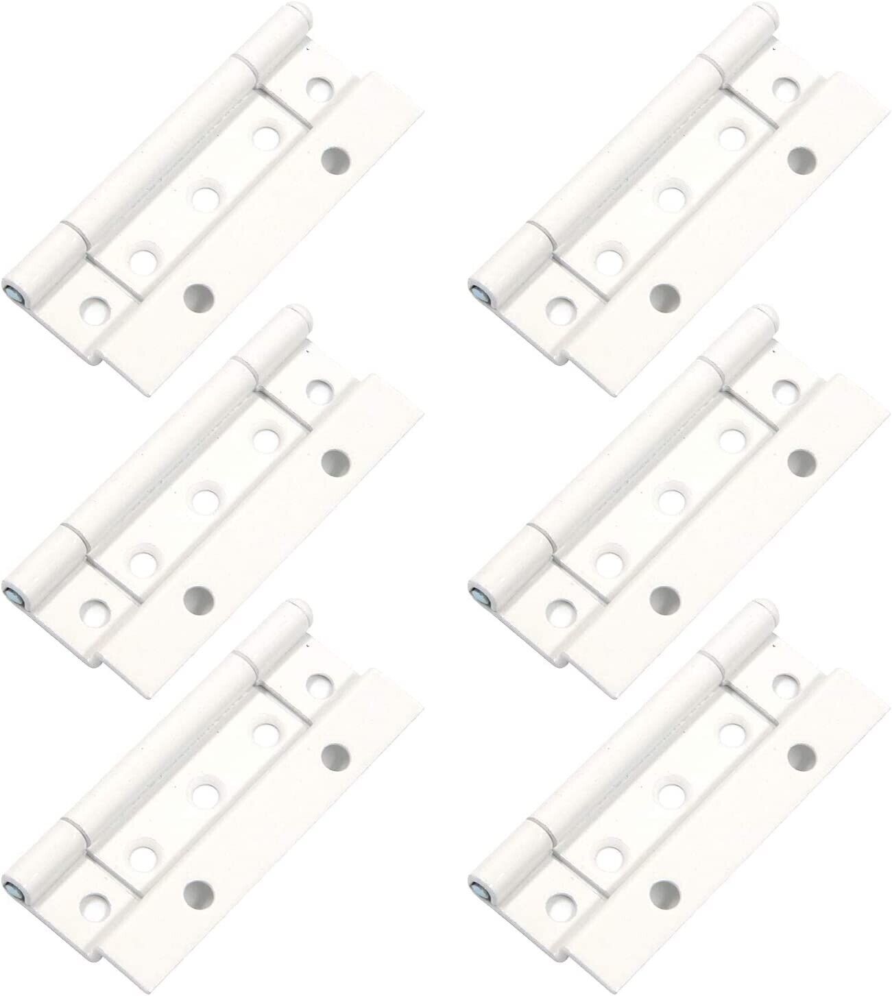 Great Choice Product 6Pcs Heavy Duty Non Mortise Door Hinges For Folding Door Shutters Cabinets