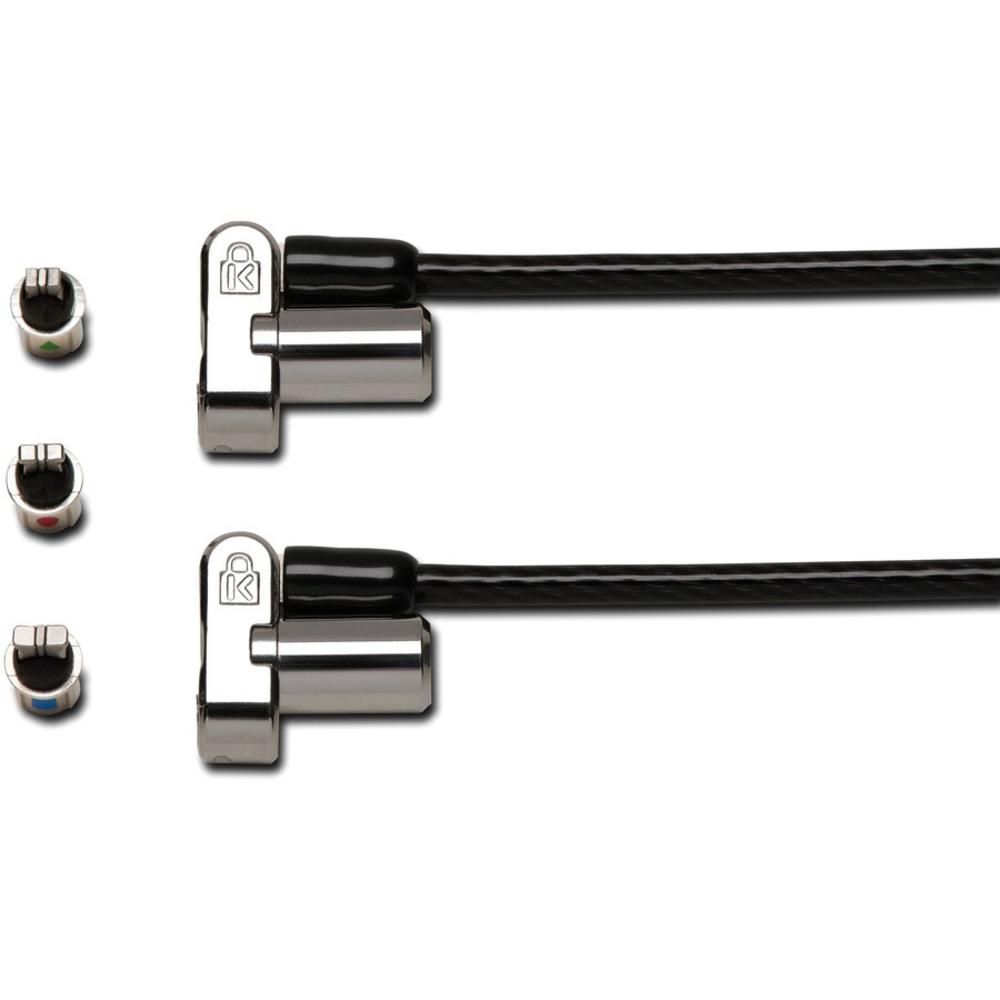Kensington Universal 3-in-1 Keyed Cable Lock - Twin Lockheads - Keyed ...
