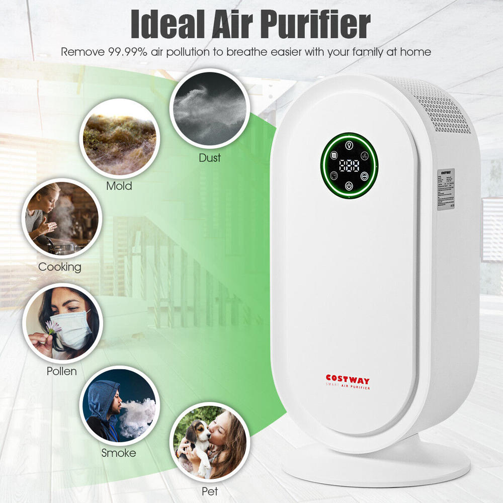 Great Choice Product Home Gift Air Purifier True Hepa Filter Activated Carbon Filter Cover 431Sq.Ft