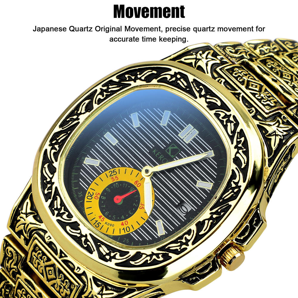 Great Choice Product Men'S Watch Relojes De Hombre Stainless Steel Quartz Business Classic Wristwatch