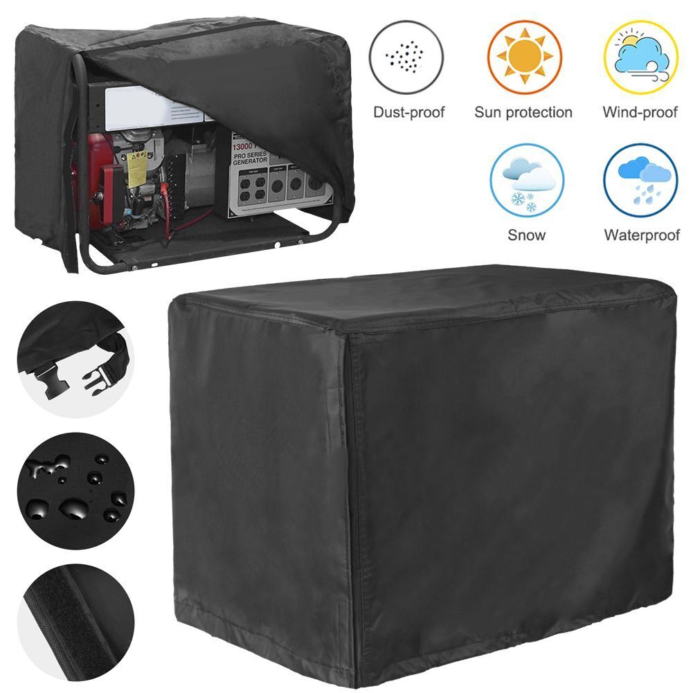 Great Choice Product 32X24X24" Heavy Duty Universal Generator Cover 600D Outdoor Shield Waterproof