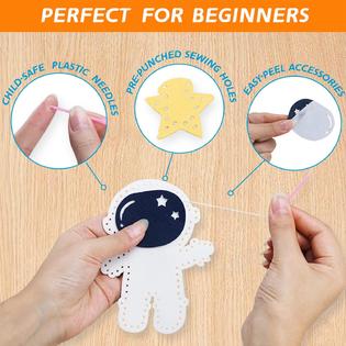 Great Choice Products Coco&Estee Solar System Sewing Kit For Kids, Make  Your Own Stuffed Animal Kit
