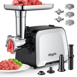 Great Choice Products Meat Grinder Electric Sausage Stuffer, Meat Grinder Electric Stainless Steel, Meat Grinder Maker Heavy Duty 2300W Max With