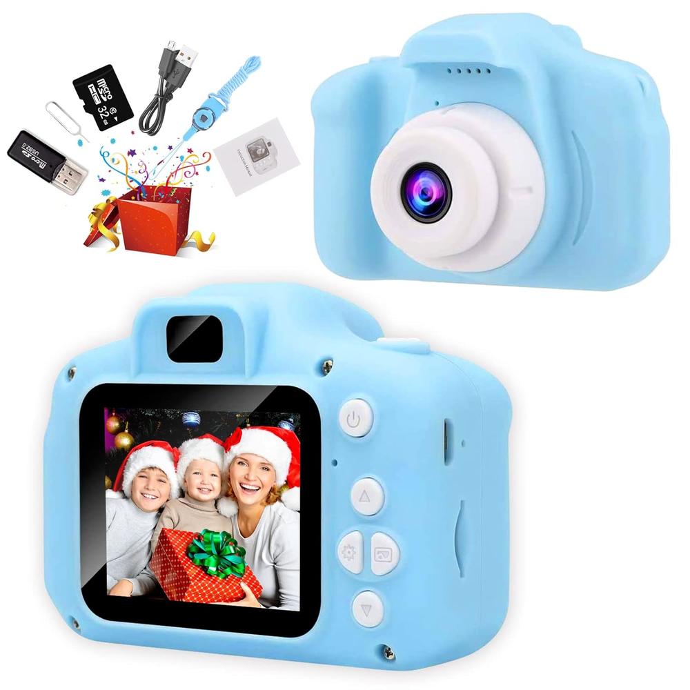 Great Choice Products Kids Digital Camera, Toddler Camera, Kid Camera With 2 Inch Screen And 32Gb Sd Card, Camera For Kids, Toys For 5 Year Old