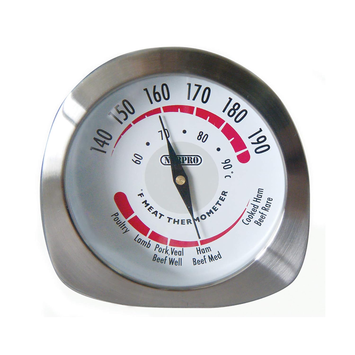 NorPro Meat Thermometer, 1 Ea, Silver