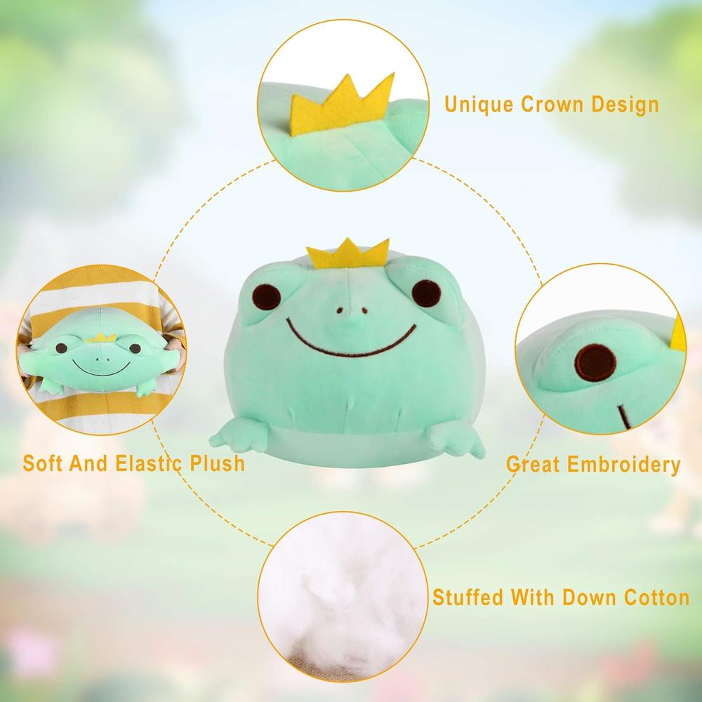 Great Choice Products Super Soft Frog Plush Stuffed Animal, Cute Frog ...