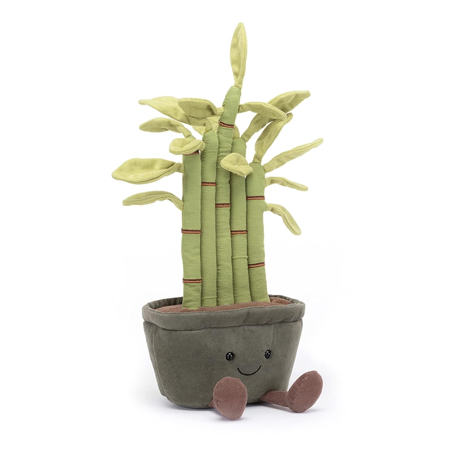 Jellycat Amuseable Potted Bamboo Plant Plush