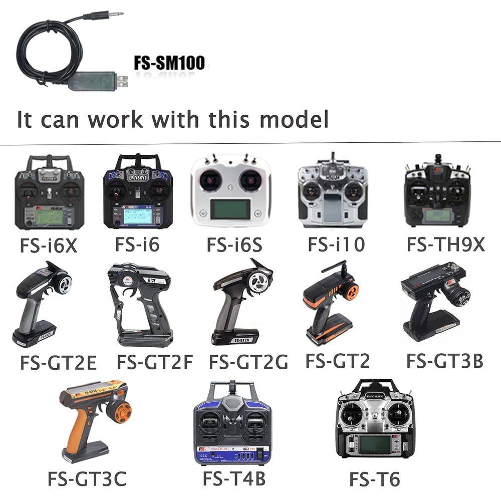 Flysky SM100 USB RC hélicoptère avion simulateur pour Flysky FS-i6 FS-i4 FS-TH9X FS-T6 FS-T4B FS-GT3 FS-GT2 télécommande 26 Flysky SM100 USB RC hélicoptère avion simulateur pour Flysky FS-i6 FS-i4 FS-TH9X FS-T6 FS-T4B FS-GT3 FS-GT2 télécommande 26