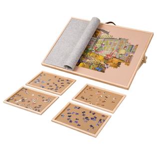 Great Choice Products Adjustable Jigsaw Puzzle Board With 4