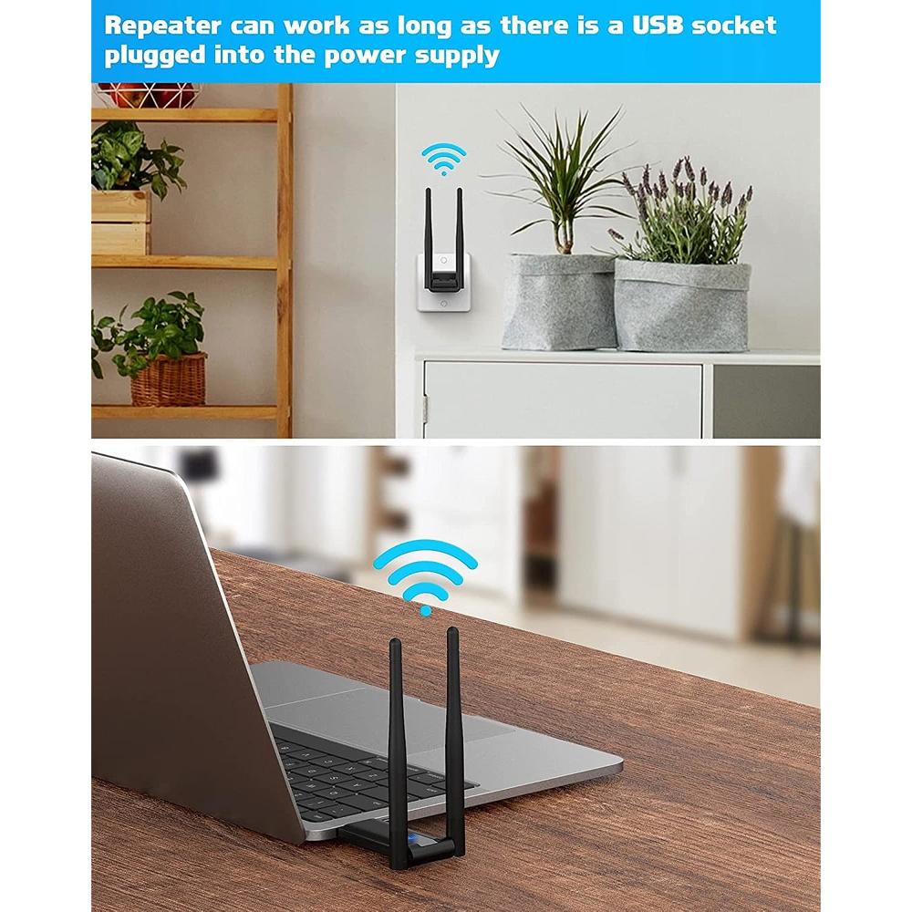 Great Choice Products Usb Wifi Extender Signal Booster For Home, Wifi Extender, Wifi Booster, Wifi Repeater, Wireless Internet Booster, Covers U…