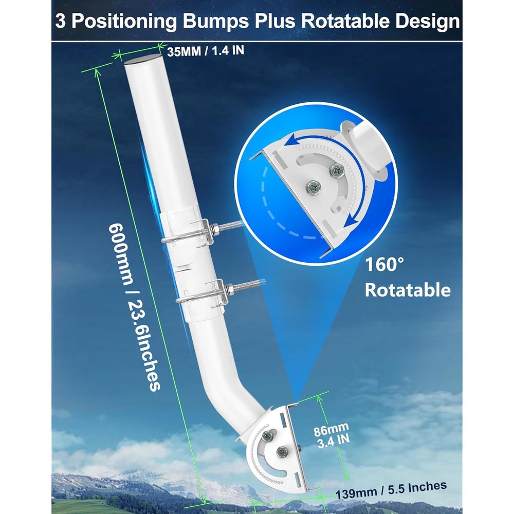 Great Choice Products Adjustable Starlink Mounting Kit Starlink Wall great-choice-products-adjustable-starlink-mounting-kit-starlink-wall