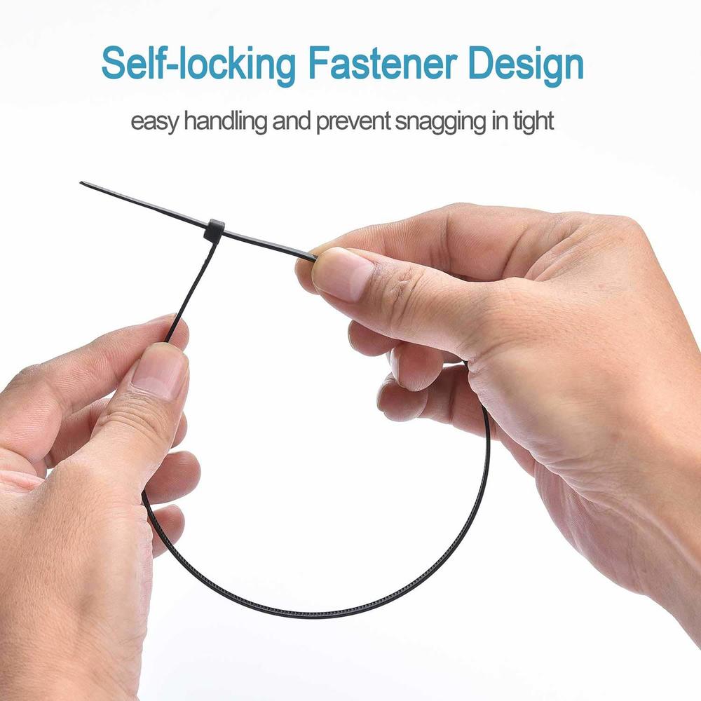 Great Choice Products 100Pcs Cable Zip Ties Heavy Duty 12 Inch, Premium