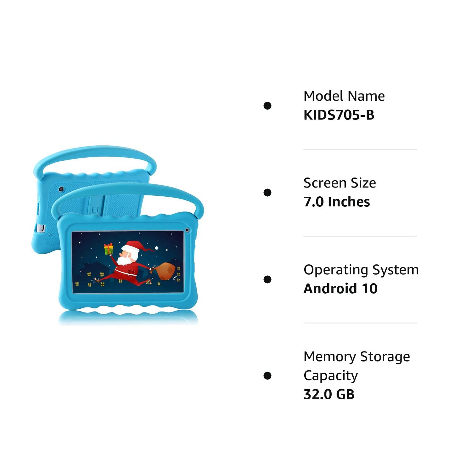 Great Choice Products Kids Tablet 7 Inch Toddler Tablet For Kids Edition Tablet With Wifi Dual Camera Children’S Tablet For Toddlers 32Gb Androi…