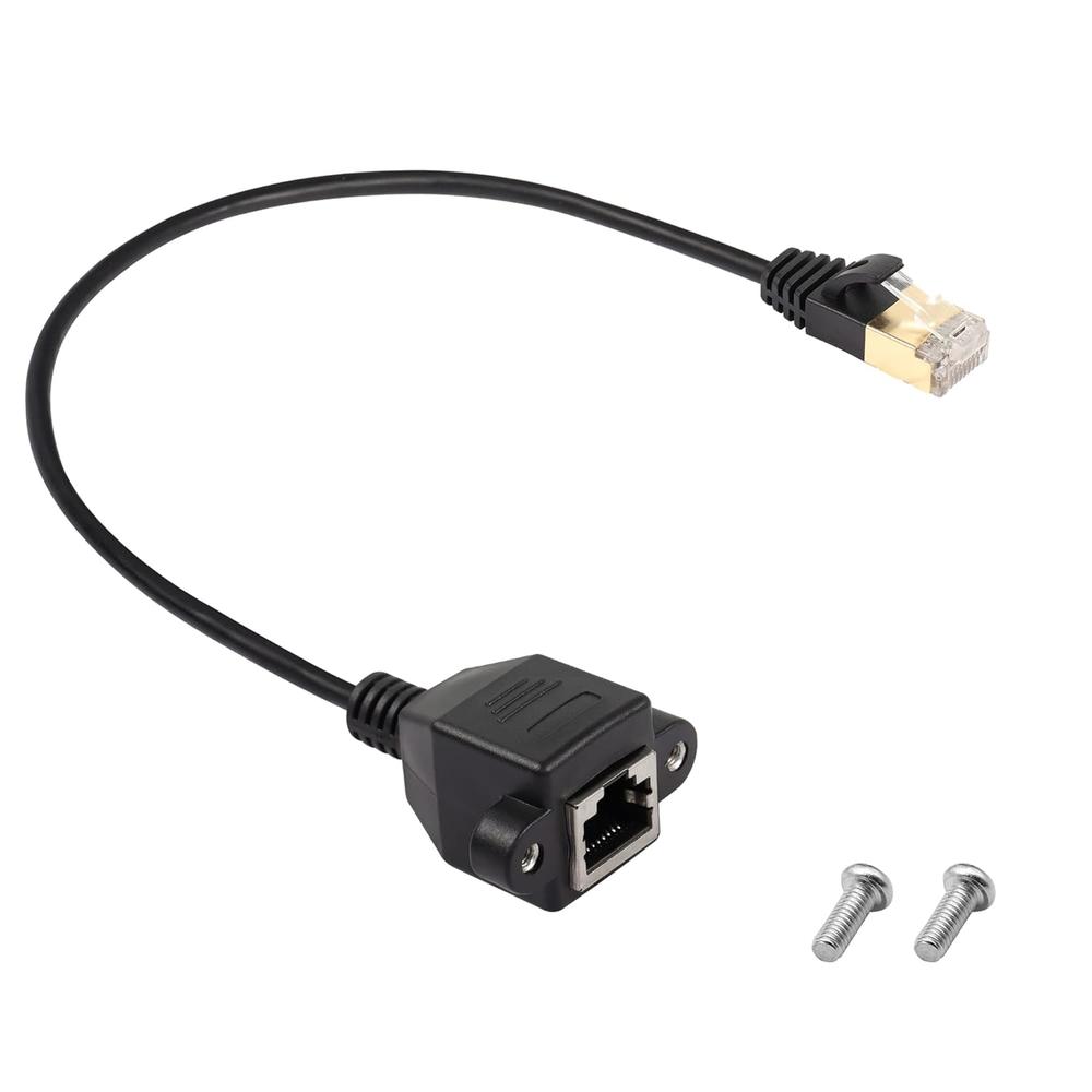 Great Choice Products Cat8 Lan Cable, Rj45 Male To Female Shielded ...