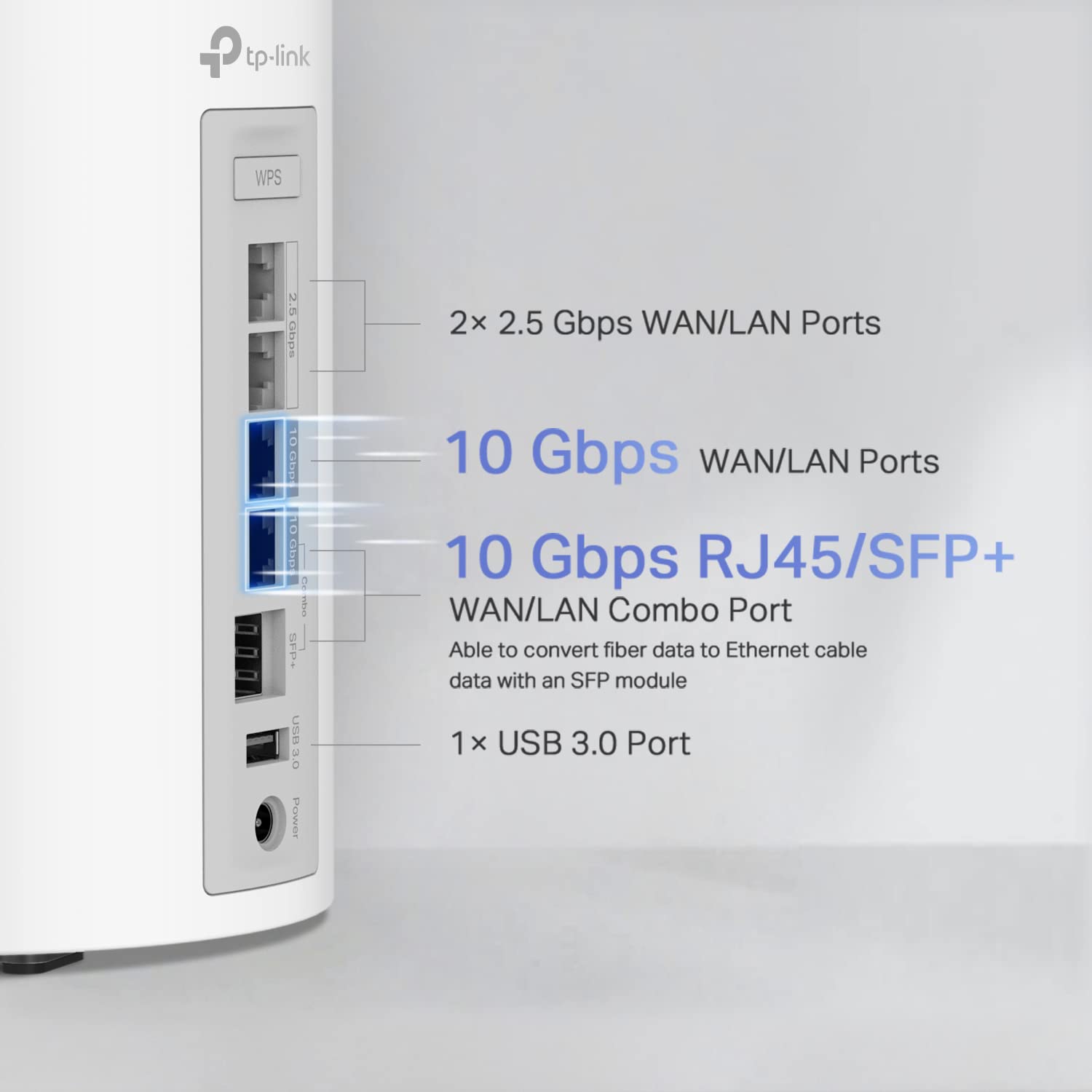 TP-Link Tri-Band WiFi 7 BE22000 Whole Home Mesh System (Deco BE85) | 12-Stream 22 Gbps | 2× 10G + 2× 2.5G Ports Wired Back…