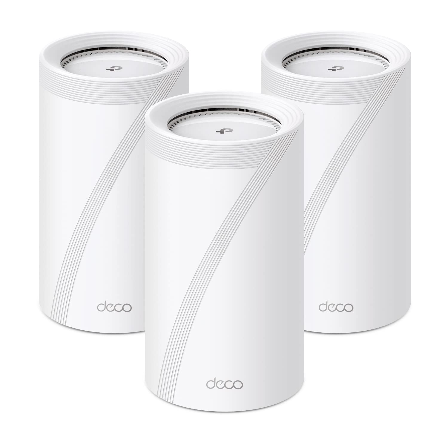 TP-Link Tri-Band WiFi 7 BE22000 Whole Home Mesh System (Deco BE85) | 12-Stream 22 Gbps | 2× 10G + 2× 2.5G Ports Wired Back…