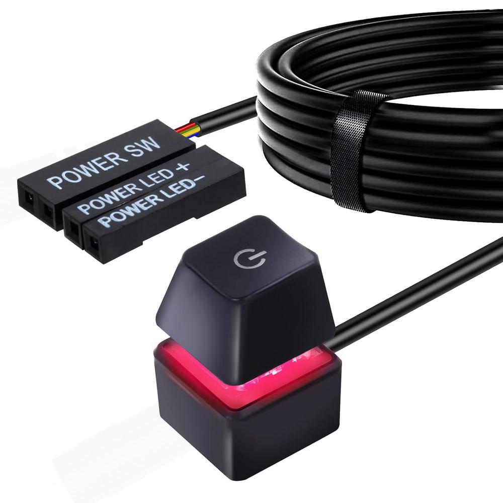 Great Choice Products Desktop Computer Power Switch Power Supply Cable ...