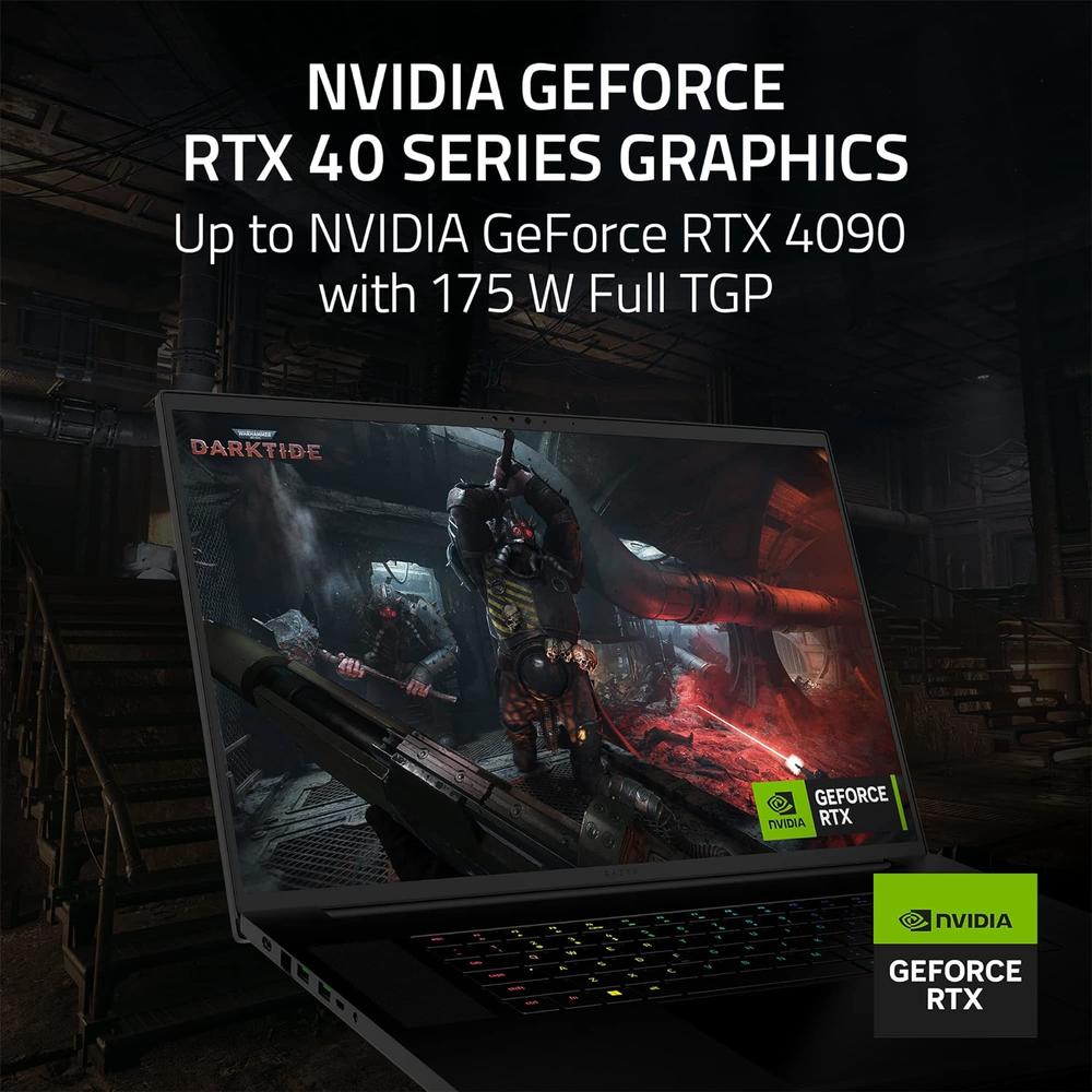 Razer Blade 18 Gaming -Laptop: NVIDIA GeForce RTX 4070 13th Gen Intel 24-Core i9 HX CPU 18" QHD+ 240Hz - 32GB -RAM - 1TB S…