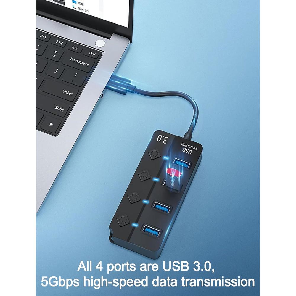 Multi Usb Gate Great Choice Products Usb Hub 3.0, Usb Splitter1 In 4 Out, Usb Extender ...