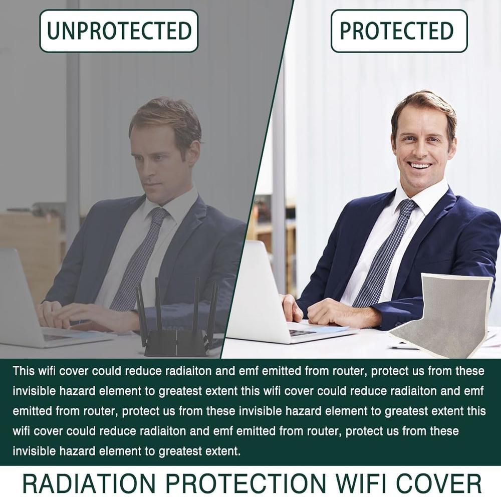 Great Choice Products Wifi Cover Upgraded Material, Wifi Router Cover For Routers 14In * 16.5In, Wifi Guard Faraday Cage For Wifi Routers (Net C…