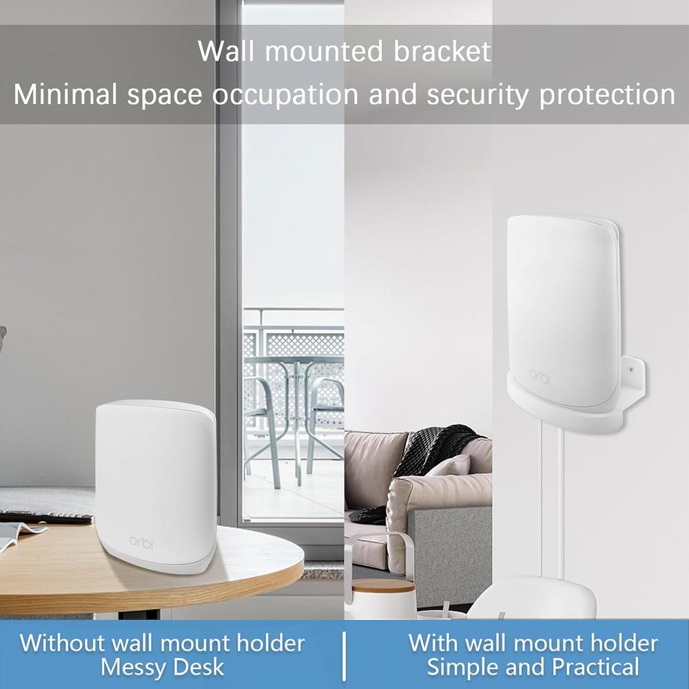 Great Choice Products Router Mounting Brackets Router Wall Mount Holder ...