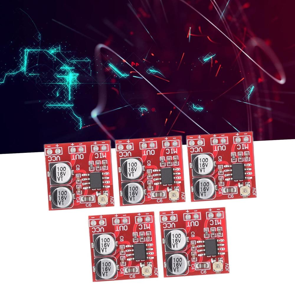Microphone Power Module Great Choice Products Electret Microphone Amplifier Module, Adjustable ...