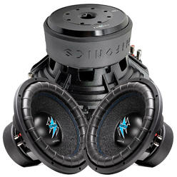 HiFonics 2x Hifonics BRW12D4 4000 Watts 12 Inch BRUTUS Car Audio Dual 4 Ohms Subwoofer