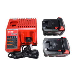 Milwaukee 48-59-1852B 18V Starter Kit with Two 5.0Ah Batteries and Charger