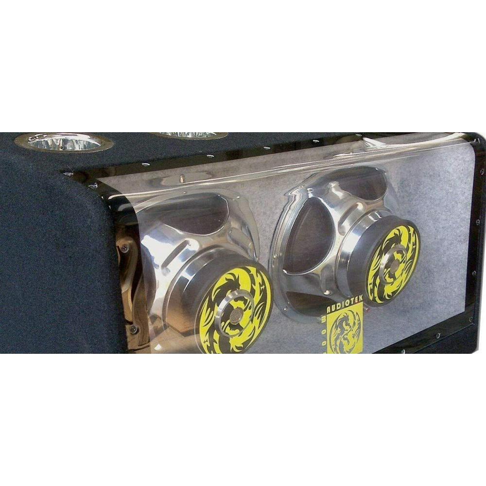 Audiotek 12" 2000W BandPass Loaded SUB Box+ Gravity 2000W CAR Amplifier + Kit