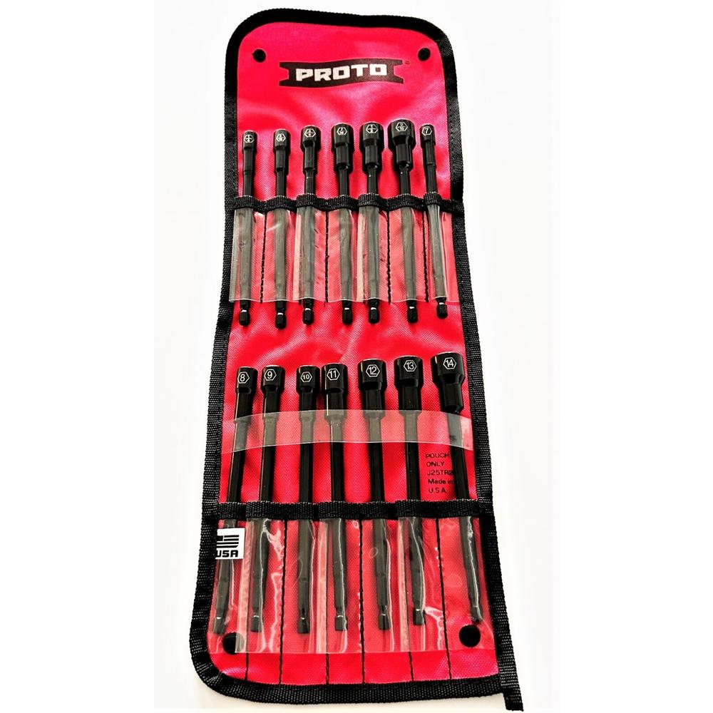 proto 14pc PROTO INDUSTRIAL 6" LASER ETCHED IMPACT NUT SETTER