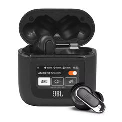 JBL Tour Pro 2 Adaptive Noise Cancelling Earbuds with Smartcase (Black)