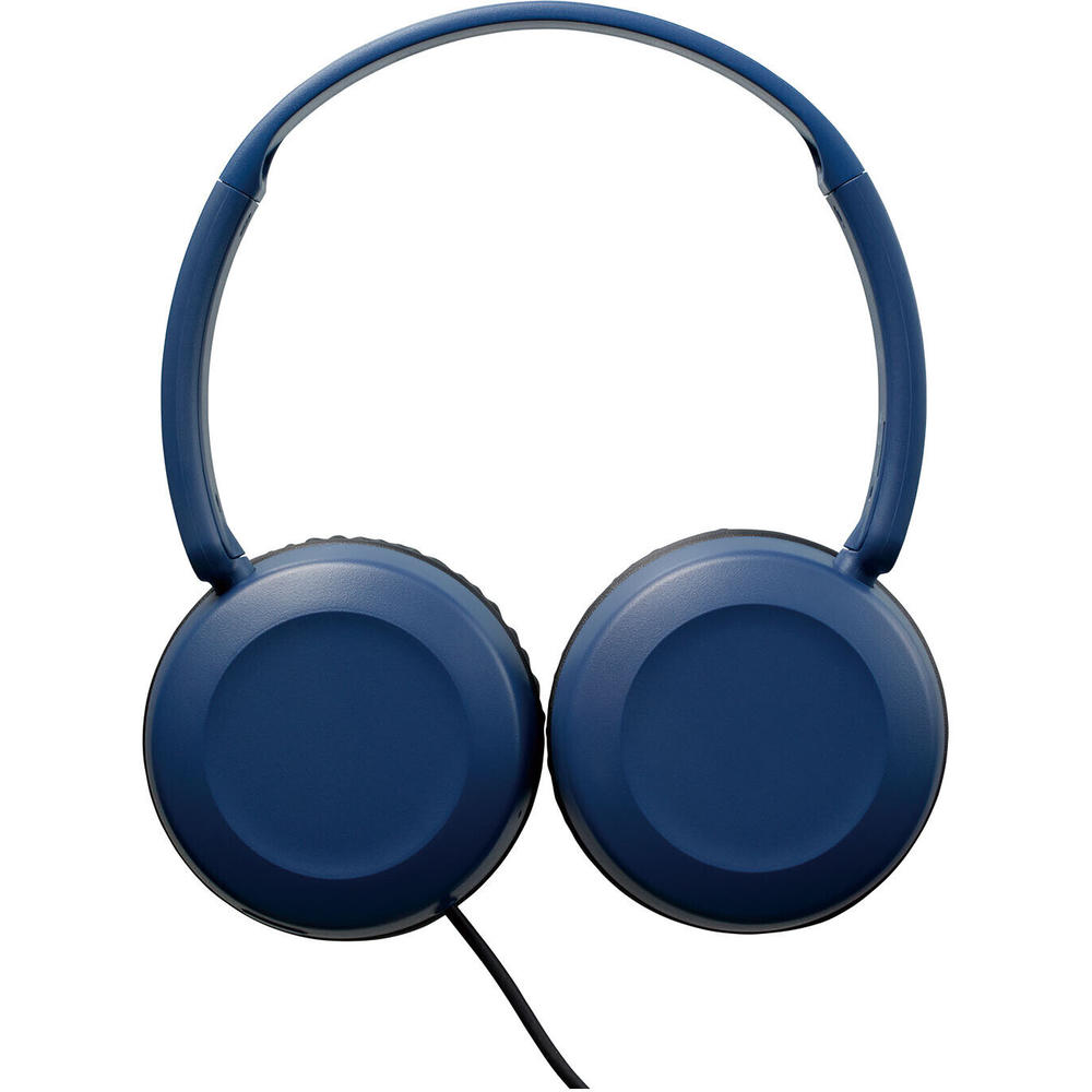 JVC Kenwood JVC - Lightweight On-Ear Wired Headphones - Blue