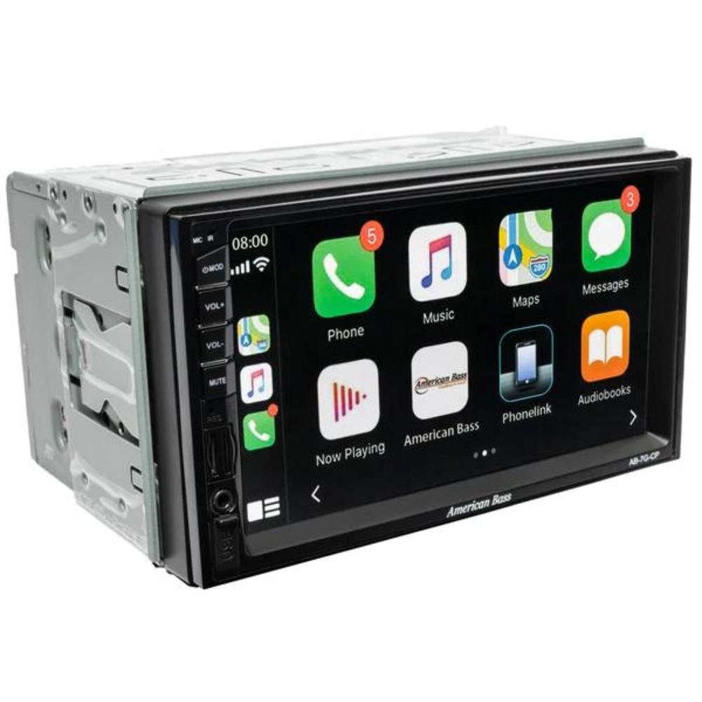 American Bass 7" Touchscreen MP5 Player Offering Carplay - Android Compatibility