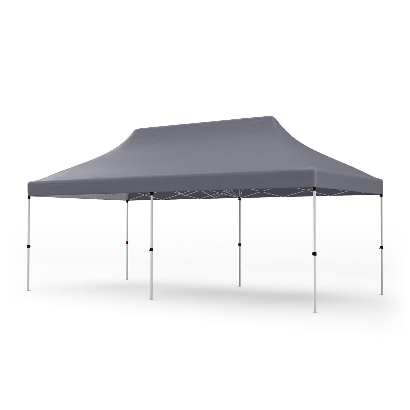 GCP Products 10 x 20 FT Pop-up Canopy UPF50+ Sun Protection Tent w/ Carrying Bag