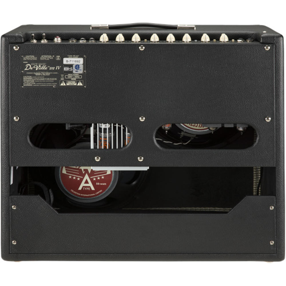 Fender Hot Rod Deville 2x12 IV Tube Guitar Combo Amplifier in Black