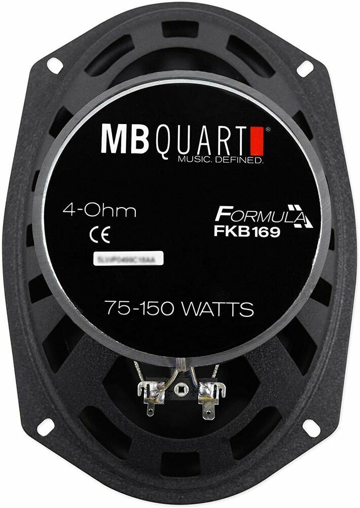 MB Quart 2x MB Quart FKB146 Formula 4x6" 90 W +2x FKB169 6x9" 150W Max Power Car Speaker