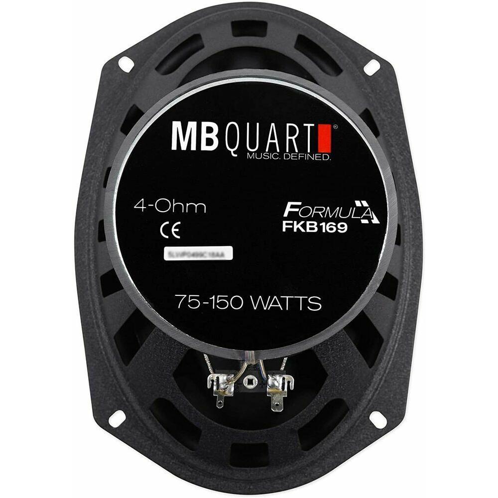MB Quart 2x MB Quart FKB146 4x6" +2x FKB169 6x9" Speaker +Autotek AYA1100.4 Amp + Amp Kit