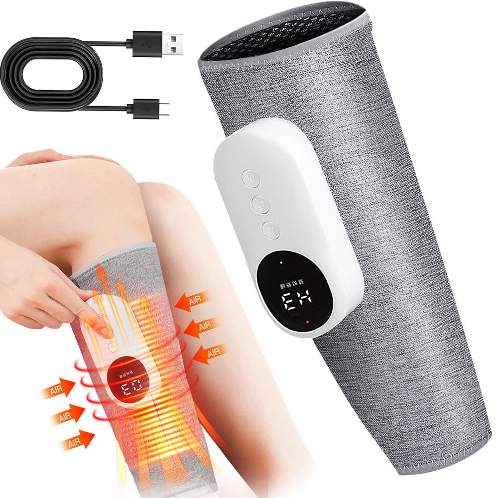 imountek New Electric Leg Calf Arm Massager Rechargeable Heating Air Compression Massage