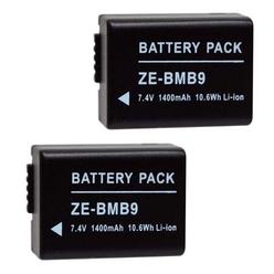Great Choice Products Two 2 Bp-Dc9 Bp-Dc9E Bp-Dc9U Batteries For Leica V-Lux 2 V-Lux 3 Digital Camera