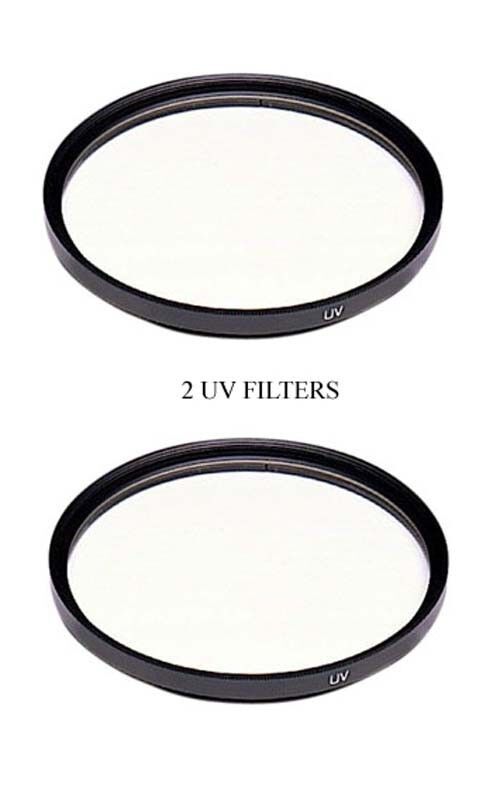 Great Choice Products Two 2 Uv Filters For Panasonic Ag-Ac90P Ag-Ac90Pj Ag-Ac90Px Ag-Ac90Ej Ag-Ac90En