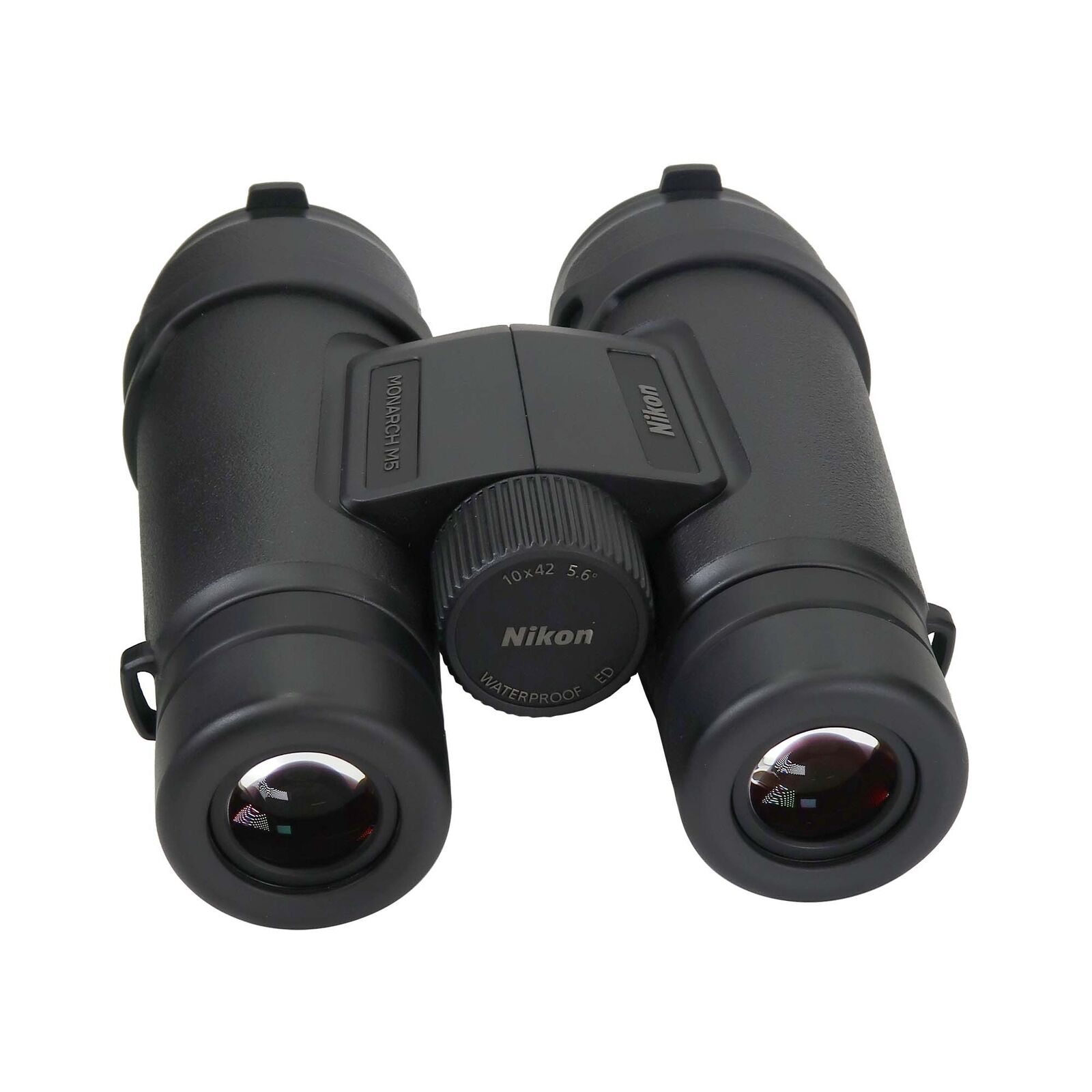 Nikon 10X42 Monarch M5 Waterproof Roof Prism Binoculars (Black) And Cleaning Kit